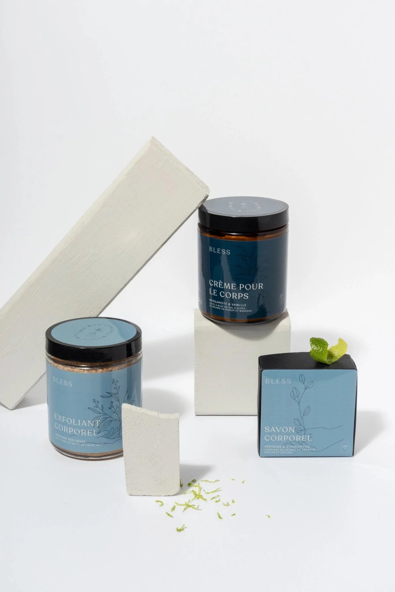 Ensemble soins du corps citronné-1