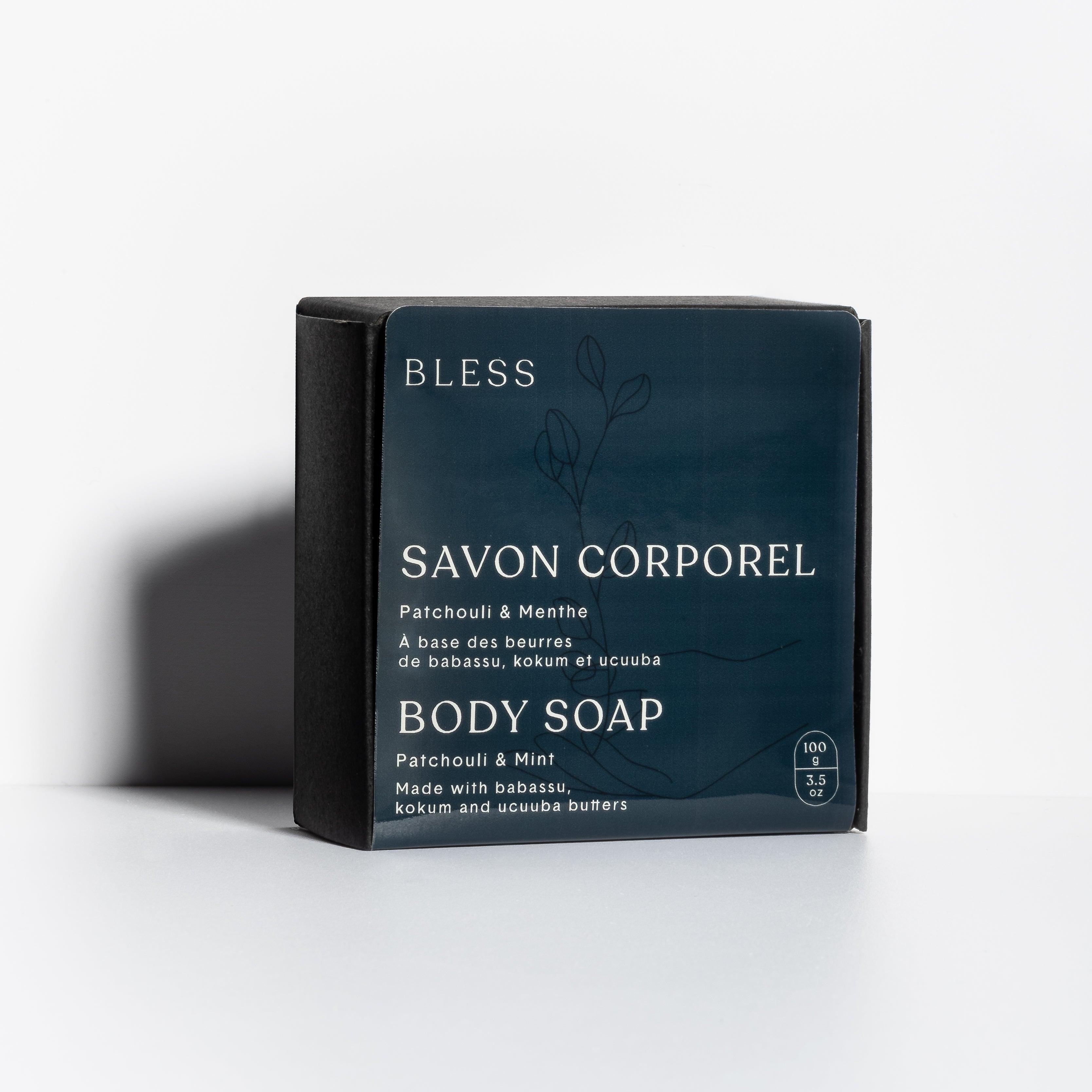 Savon corporel Patchouli & Menthe-0